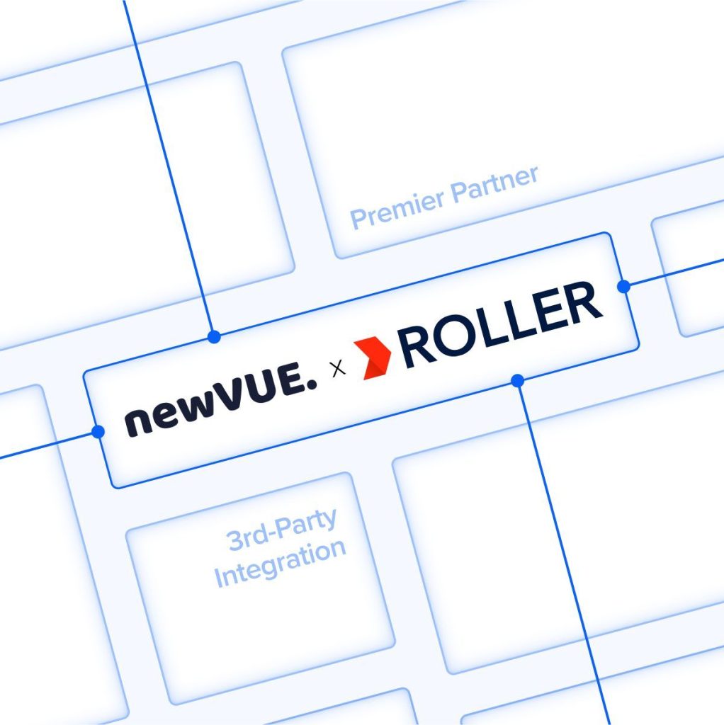 newVUE x Roller premier partnership